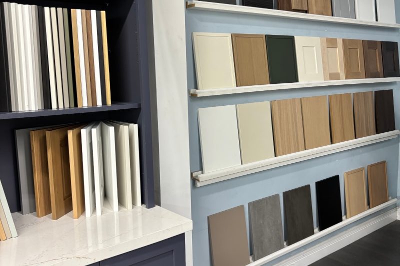 Cabinetry display at Delta Floors Carpet One
